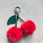 Fluffy Cherry Charm Red