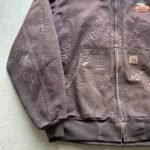 Vintage Carhartt Brown Hooded Jacket - XL - Image 3