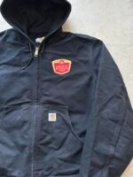 Vintage Carhartt Black Hooded Jacket - L - Image 3