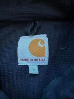 Vintage Carhartt Black Hooded Jacket - L - Image 4