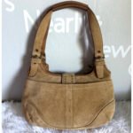 y2k COACH Vintage Tan Soho Double Strap Shoulder Bag Purse - Image 2