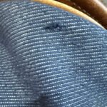 y2k COACH Vintage Denim Suede Striped Crossbody  Shoulder Bag - Image 13