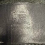 Vintage COACH Basic 9455 Black U.S.A Shoulder Bag Crossbody - Image 8