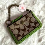 y2k Coach Vintage Mini Pouch Coin Purse Bag Charm