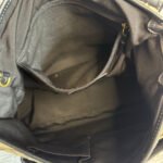 y2k COACH Black Brown Khaki Signature Legacy Flip Turnlock - Image 13