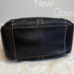 y2k COACH Black Signature 2007 Legacy Ergo Hobo Shoulder Bag - Image 3