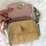 NWT COACH 2008 Parker Straw 42475 Top Handle Bag Purse - Image 3