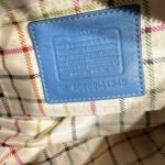 y2k COACH Vintage Kisslock Stripe Top Handle Mini Purse - Image 6