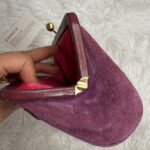 NWT COACH Hampton Houndstooth Kisslock Wristlet - Image 7