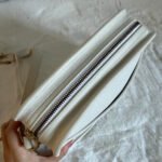 Vintage Coach Metropolis Zip Bag White 9087 Shoulder Bag Crossbody - Image 6