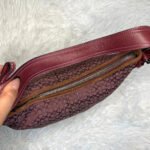 y2k Coach Soho 2154 hobo Plum Mini Bag Shoulder Bag - Image 4