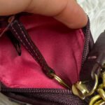 NWT Vintage COACH y2k Rare Hampton Houndstooth Coin Purse Bag Charm - Image 8