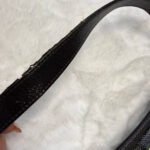 y2k COACH Brown Khaki Jacquard Baguette Bag - Image 5