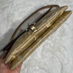 y2k COACH Vintage Demi Metallic Gold Silver Mini Purse - Image 6