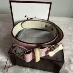 y2k NWB COACH Leather Canvas Dog Collar Large