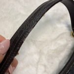 y2k COACH Brown Khaki Jacquard Baguette Bag - Image 6