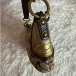 y2k Coach Vintage Brown Stud Gold Hobo Mini Purse Shoulder Bag - Image 7