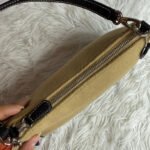 y2k Coach Vintage Demi Camel Hair Mini Purse Shoulder Bag - Image 9