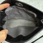 y2k COACH Black Signature Canvas Mini Purse / Wristlet - Image 9