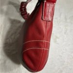 Y2k COACH F10908 Red Solo Hobo Shoulder Bag - Image 9