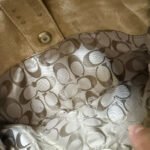 y2k COACH Vintage Tan Soho Double Strap Shoulder Bag Purse - Image 3