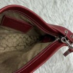Vintage COACH y2k  Red Demi Legacy Mini Duffle bag - Image 9
