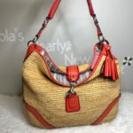 NWT COACH Straw Dogleash 22906 Hobo Shoulder Bag - Image 3