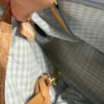 y2k DOONEY & BOURKE Vintage Lindsey Lohan " 1 " Limited Edition Shoulder bag - Image 9