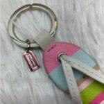 y2k COACH Sandal Bag Charm Key Chain - Image 3