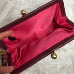 NWT COACH Hampton Houndstooth Kisslock Wristlet - Image 5