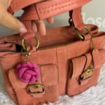 y2k COACH Vintage Soho Buckle Tan Suede Satchel Handbag - Image 4