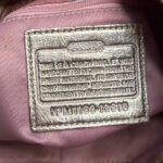 Coach M1169-19610 Poppy Madras Pastel Multi color Plaid Crossbody Bag - Image 10