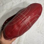 Y2k COACH F10908 Red Solo Hobo Shoulder Bag - Image 4