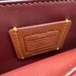 COACH Foldover Chain Clutch with Floral Applique Crossbody - Image 10