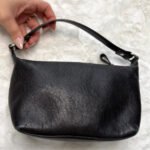 Y2K COACH Vintage Black Leatherware Mini Purse - Image 2