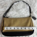 y2k Coach Vintage Demi Camel Hair Mini Purse Shoulder Bag - Image 10