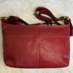 y2k COACH Legacy Red Crossbody Shoulder Bag - Image 3