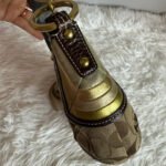 y2k Coach Vintage Brown Stud Gold Hobo Mini Purse Shoulder Bag - Image 8