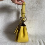 y2k COACH Legacy Yellow Top Handle Crossbody - Image 4