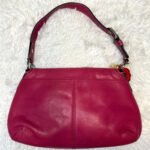 Y2K COACH Pink F13729 Flap Hobo Shoulder Bag - Image 2