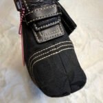 y2k COACH Vintage Black Soho Demi Flap 6280 Shoulder Bag - Image 5