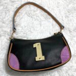 y2k DOONEY & BOURKE Vintage Lindsey Lohan " 1 " Limited Edition Shoulder bag - Image 2