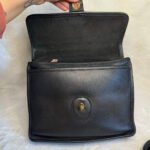 Vintaged Coach Willis 9927 Navy Top Handle Crossbody Shoulder Bag - Image 7