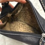 Y2K COACH Vintage Black Leatherware Mini Purse - Image 5