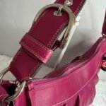 NWT y2k COACH Soho Pleated Leather Large Hobo Shoulder Bag F1373100 - Image 7