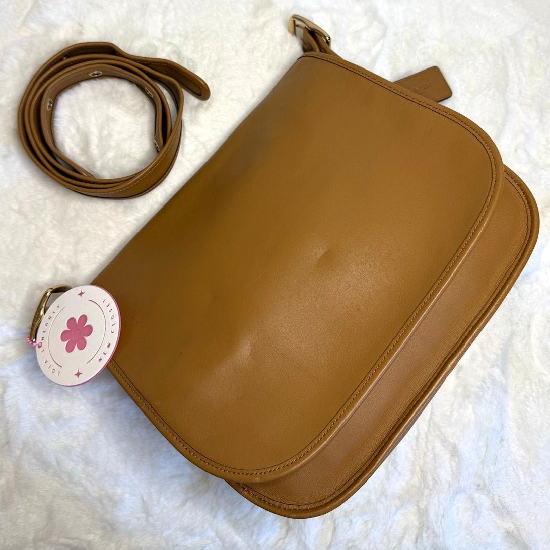 8ba3b79b-2585-48e9-8fff-4eb0c5115e9b_2d0fac9d-7f01-48b1-a09c-b13ed616f01d Reissued Vintage COACH PATRICIA SADDLE BAG 2019 Shoulder Bag Crossbody - Image 1