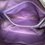 y2k COACH Leopard Silver Metallic Mini Purse shoulder bag - Image 10