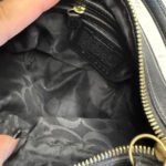 Vintage COACH 2001 Black Suede Shoulder Bag - Image 7