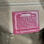 Y2k COACH F10908 Red Solo Hobo Shoulder Bag - Image 3