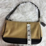y2k Coach Vintage Demi Camel Hair Mini Purse Shoulder Bag - Image 11
